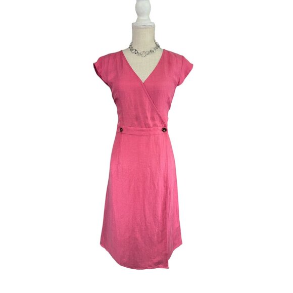 J. Crew Pink Midi Dress - Picture 1 of 11